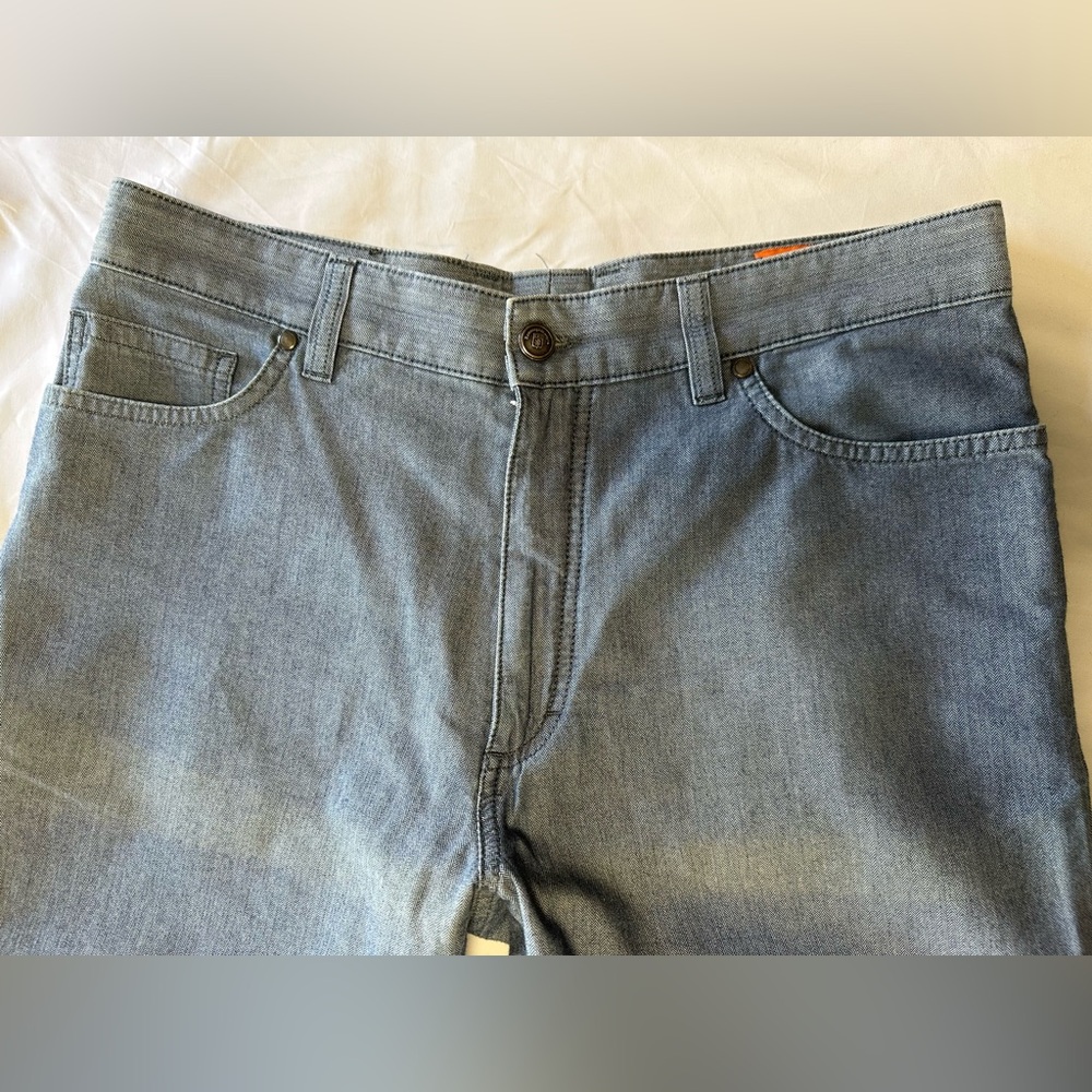 Ermenegildo Zegna Gray Denim Jeans - Picture 4 of 14